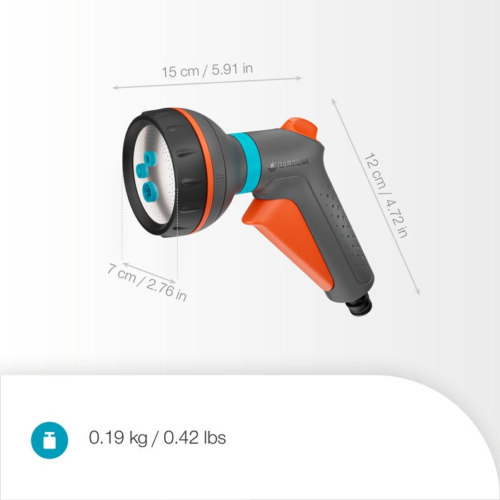 Пістолет-розпилювач Gardena Classic багатофункціональний 4-в-1 (18370-20)