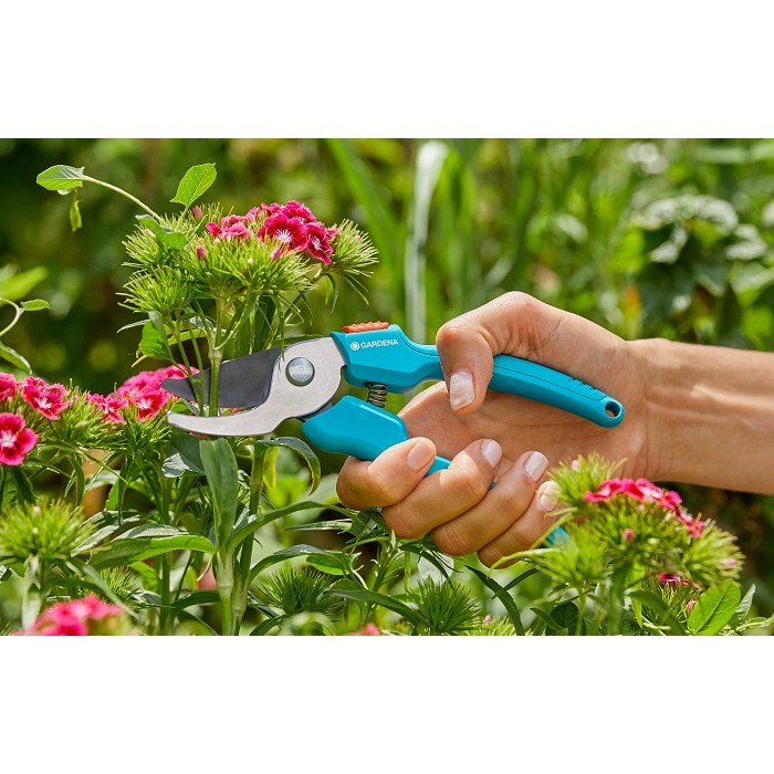 Сучкоріз для зелених гілок до 42 мм Gardena EasyCut 680 B і секатор до 18 мм Classic (12003-30)