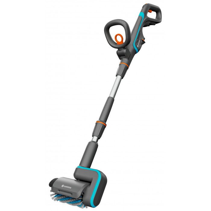 Акумуляторний мультиочищувач Gardena AquaBrush Patio 03/18V P4A Solo (14841-55) Акумуляторний мультиочищувач Gardena AquaBrush Patio 03/18V P4A Solo (14841-55)