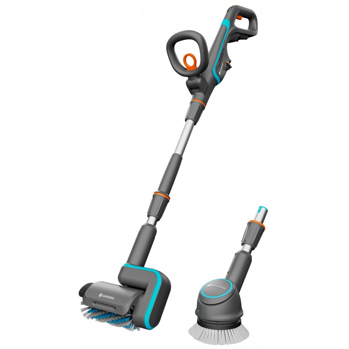 Акумуляторний мультиочищувач Gardena AquaBrush Universal 04/18V P4A Solo (14842-55) Акумуляторний мультиочищувач Gardena AquaBrush Universal 04/18V P4A Solo (14842-55)