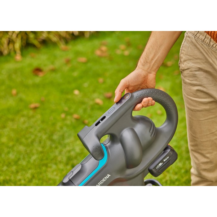 Акумуляторний садовий повітродувка-пилосос Gardena PowerJet Collect 18V P4A Set (14895-20)