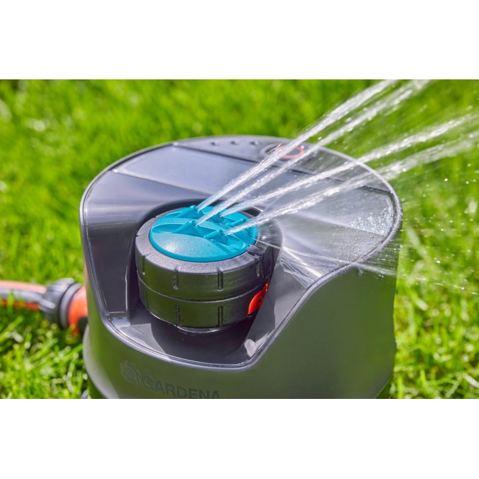 Дощувач наземний Gardena AquaPrecise Bluetooth, багатоконтурний автоматичний, 320 м2 (16000-20)