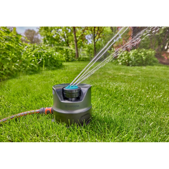 Дощувач наземний Gardena AquaPrecise Bluetooth, багатоконтурний автоматичний, 320 м2 (16000-20)