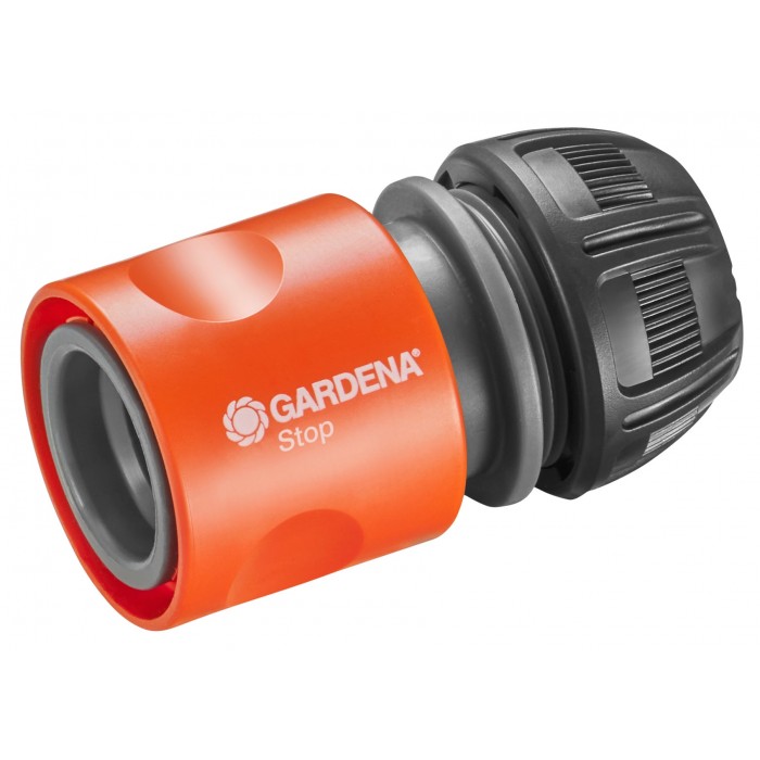 З'єднувач Gardena Basic з автостопом для шланга 1/2" 13 мм - 5/8" 15 мм (18993-29)