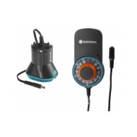 Комплект мікрокрапельного поливу Gardena Micro-Drip-System NatureUp насос з таймером (13158-20)