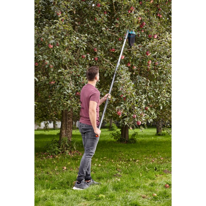 Плодознімач Gardena Fruit Picker combisystem з телескопічною ручкою 210-390 см (03115-30)