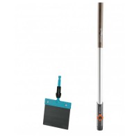 Скребок для льоду і снігу Gardena Combisystem 15 см і дерев'яна ручка 130 см (03250-30)