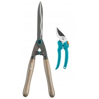 Ножиці для живоплоту механічні Gardena NatureCut  та секатор EasyCut до 20 мм (12300-30)