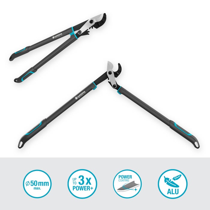 Сучкоріз для сухих гілок до 50 мм Gardena EnergyCut Pro L Anvil, 75 см (12052-20) Сучкоріз для сухих гілок до 50 мм Gardena EnergyCut Pro L Anvil, 75 см (12052-20)