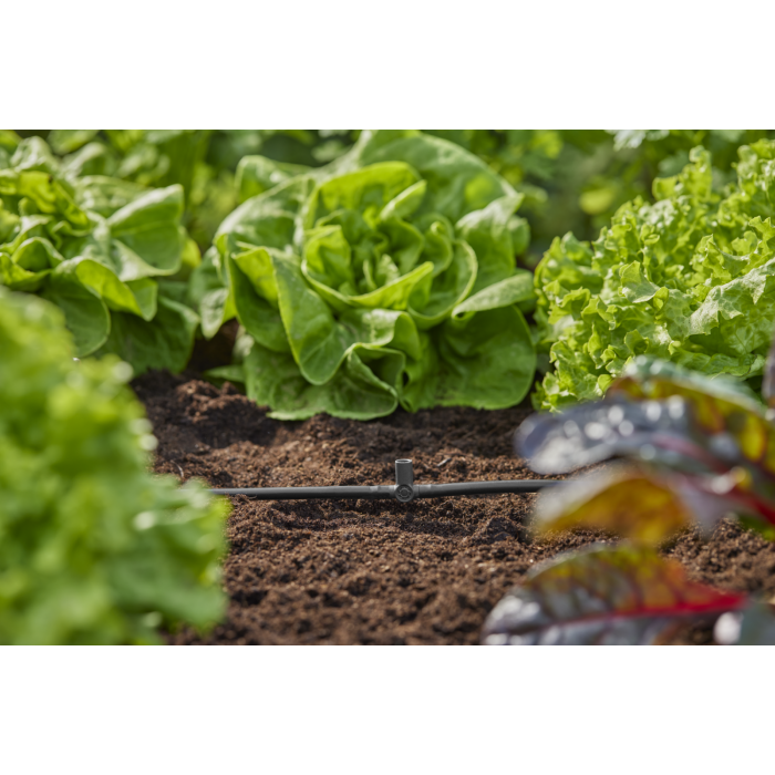 З'єднувач Т-подібний для мікронасадок Gardena Micro-Drip-System для шлангів 4,6 мм, 5 шт (13216-20)