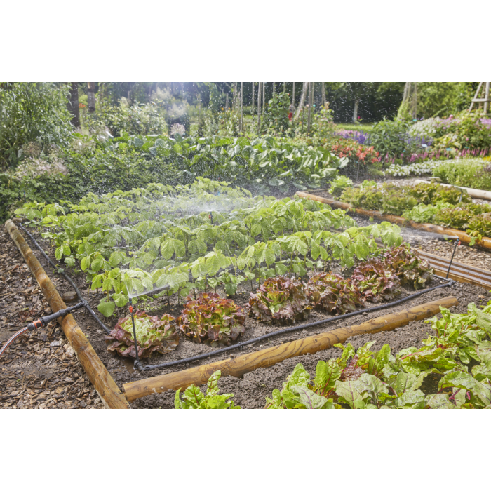 Комплект поливу Gardena Micro-Drip-System для клумб і грядок до 60 м2 (13450-20)