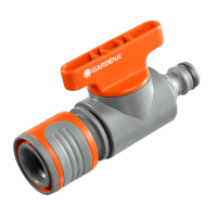 Клапан регулюючий з конектором Gardena (02977-20)