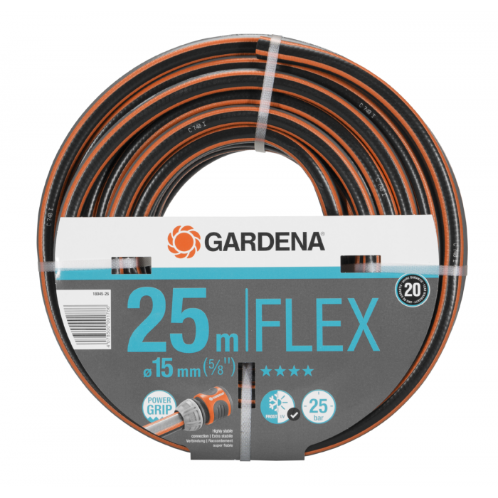 Шланг Gardena Flex 15 мм (5/8"), 25 м, 25 бар (18045-26)