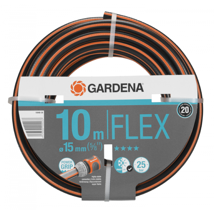 Шланг Gardena Flex 15 мм (5/8"), 10 м, 25 бар (18048-26)