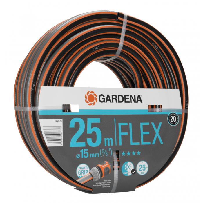 Шланг Gardena Flex 15 мм (5/8"), 25 м, 25 бар (18045-26)