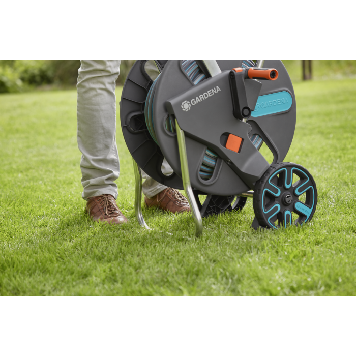 Комплект для поливу з візком Gardena CleverRoll L Easy Set 25, 3/4" 19 мм Classic (18522-26)
