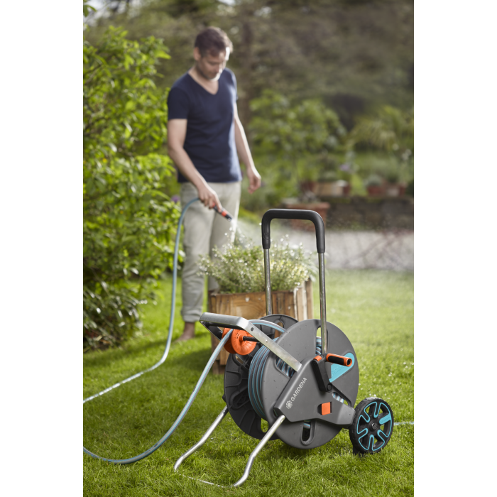 Комплект для поливу з візком Gardena CleverRoll L Easy Set 25, 3/4" 19 мм Classic (18522-26)
