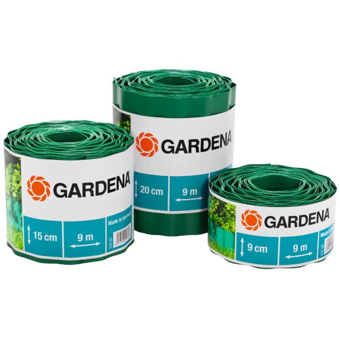 Бордюр садовий зелений Gardena 20 см х 9 м (00540-20)