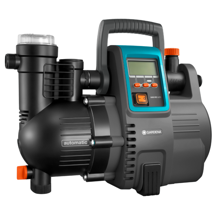 Насос напірний автоматичний з ЖК-дисплеєм Gardena 5000/5 LCD Automatic (01759-20)