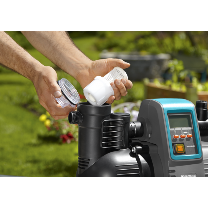 Насос напірний автоматичний з ЖК-дисплеєм Gardena 5000/5 LCD Automatic (01759-20)