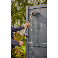 Комплект з поворотною щіткою Gardena Cleansystem 27 см, м'яка (18826-20)