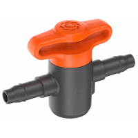 Кран запірний Gardena Micro-Drip-System 4,6 мм, 2 шт (13217-20)