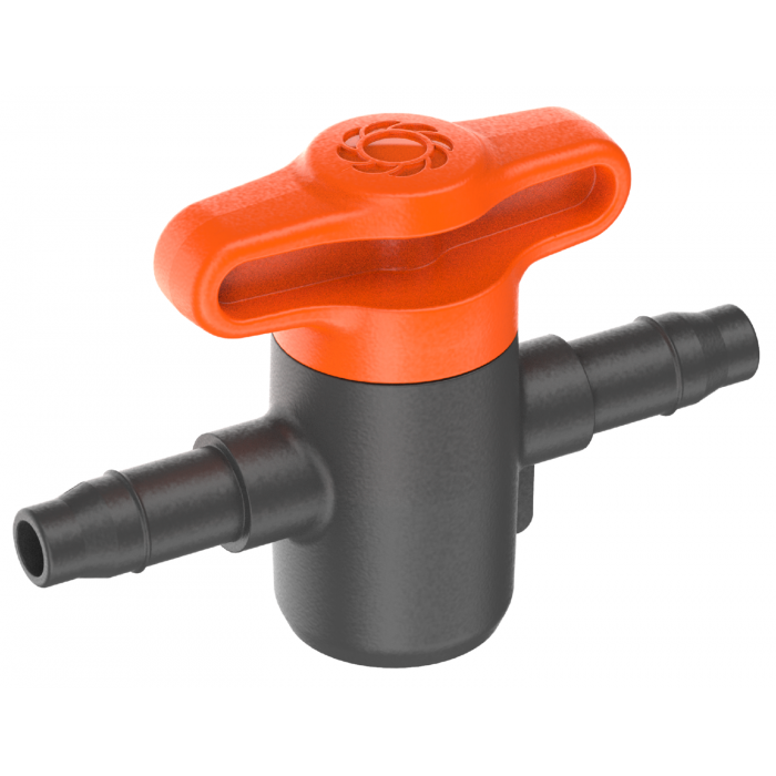 Кран запірний Gardena Micro-Drip-System 4,6 мм, 2 шт (13217-20)