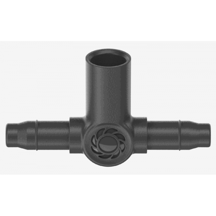 З'єднувач Т-подібний для мікронасадок Gardena Micro-Drip-System для шлангів 4,6 мм, 5 шт (13216-20)