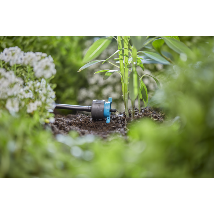 Крапельниця Gardena Micro-Drip-System кінцева вирівнююча тиск 1-8 л/год, 5 шт (13304-20)