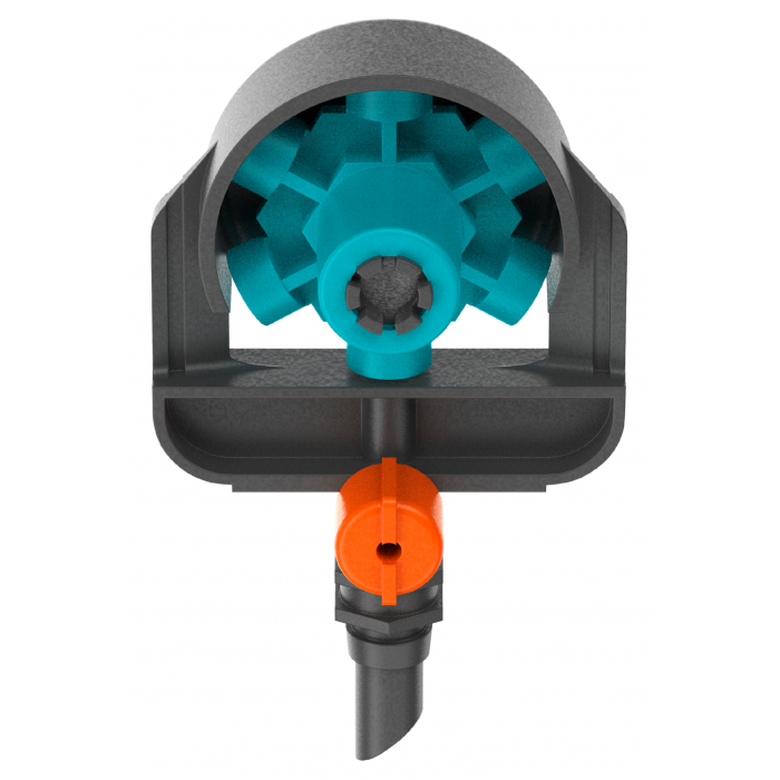 Мікродощувач Gardena Micro-Drip-System секторний 6-в-1, 2 шт (13324-20)