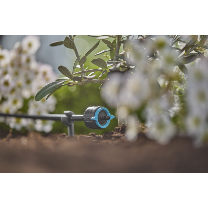 Крапельниця Gardena Micro-Drip-System кінцева вирівнююча тиск 1-8 л/год, 5 шт (13304-20)