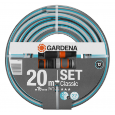 Шланг Gardena Classic Set 15 мм (5/8"), 20 м, 22 бар (18014-26)