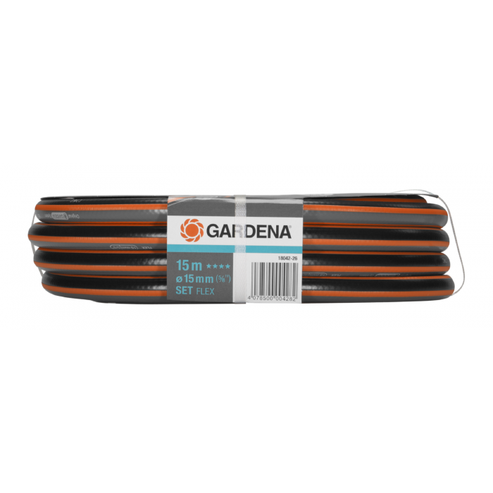 Шланг Gardena Flex Set 15 мм (5/8"), 15 м, 25 бар (18042-26)