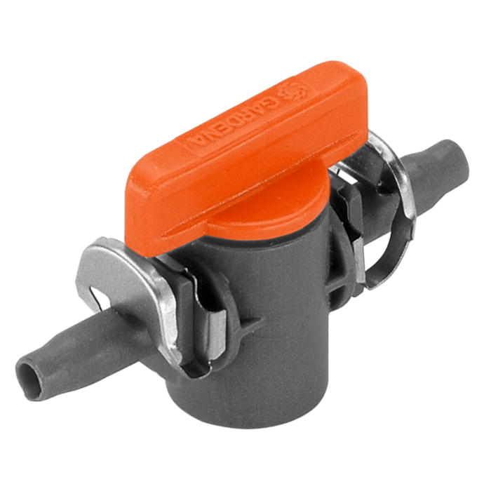 Кран запірний Gardena Micro-Drip-System Quick & Easy 4,6 мм, 2 шт (08357-29)