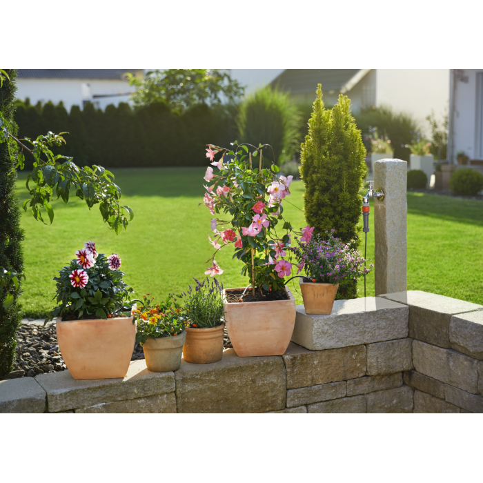 Комплект мікрокраплинного поливу Gardena Micro-Drip-System для 5 квіткових горщиків S (13000-20)