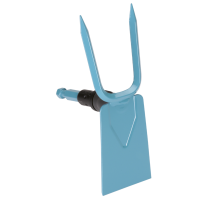 Сапка ручна фігурна Gardena Combisystem Classic 7.5 см, 2 зуба (03218-20)