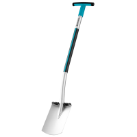 Лопата садова Gardena Terraline T-подібна рукоятка 117 см (03771-20)