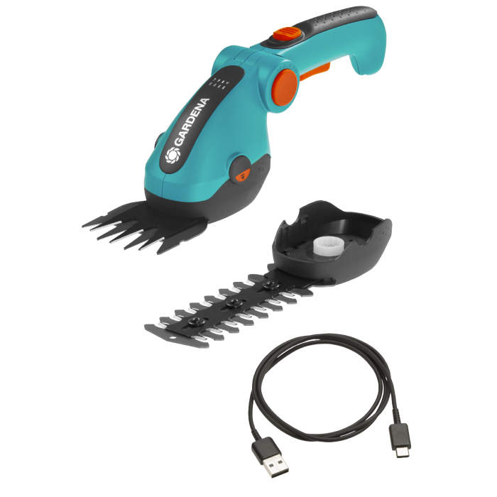 Ножиці для газонів акумуляторні Gardena ComfortCut Li Set USB-C (09888-20) 