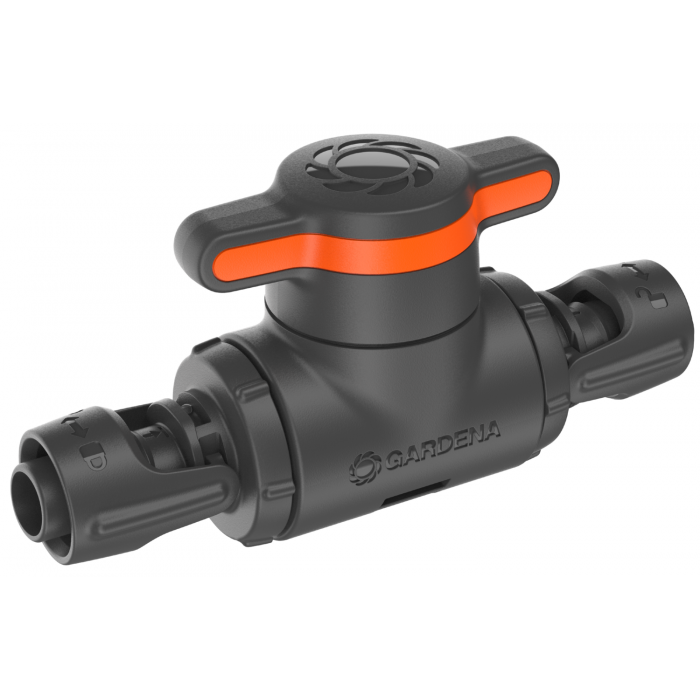 Кран запірний Gardena Micro-Drip-System Quick & Easy 13 мм, 1 шт (13207-20)