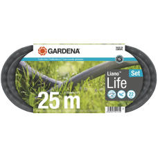 Текстильний шланг Gardena Liano Life Set 13 мм (1/2"), 25 м (18455-20)