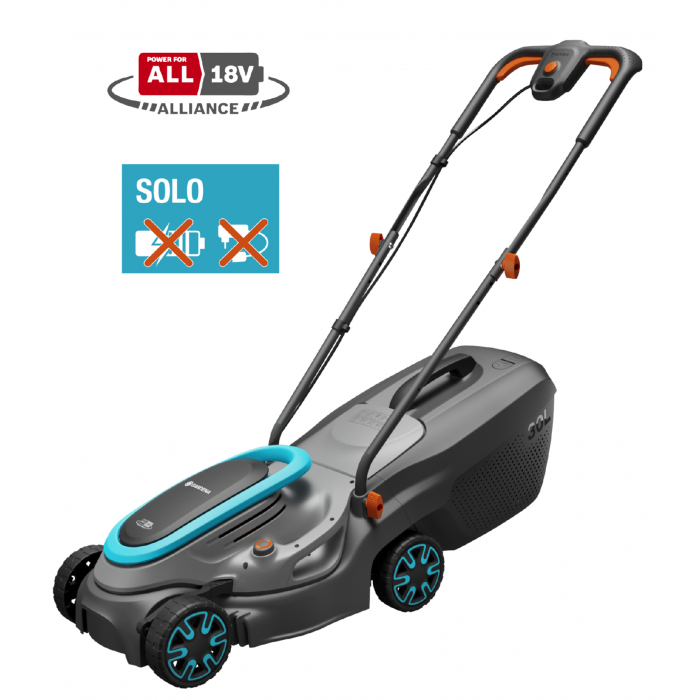 Акумуляторна газонокосарка Gardena PowerMax 32/18V P4A Solo (14632-55) Акумуляторна газонокосарка Gardena PowerMax 32/18V P4A Solo (14632-55)