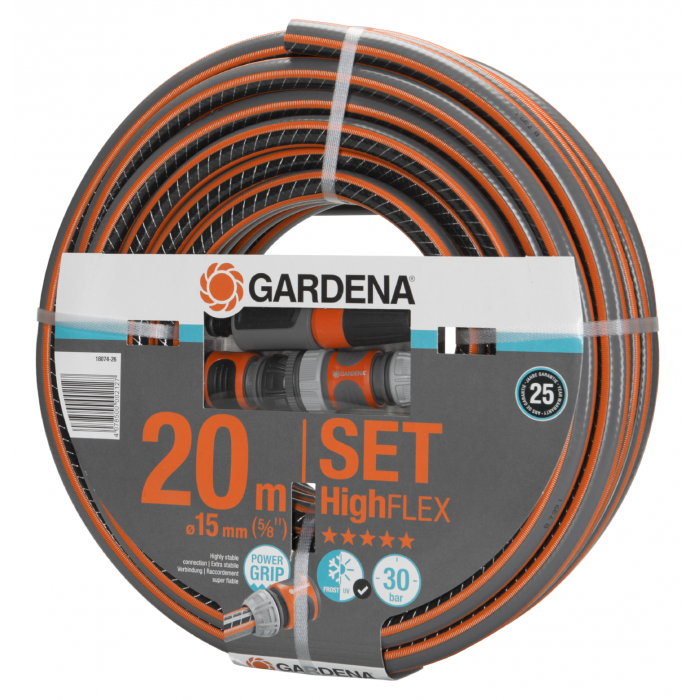 Шланг Gardena HighFlex Set 15 мм (5/8"), 20 м (18074-26)