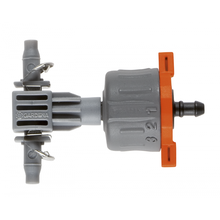 Крапельниця Gardena Micro-Drip-System Quick & Easy внутрішня регульована 1-8 л/год, 5 шт (08317-29)