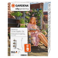 Комплект мікрокрапельного поливу Gardena Micro-Drip-System NatureUp на 12 кутових горщиків (13157-20)