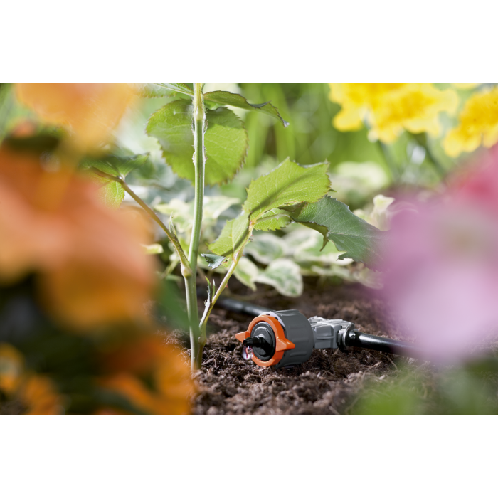 Крапельниця Gardena Micro-Drip-System Quick & Easy внутрішня регульована 1-8 л/год, 5 шт (08317-29)