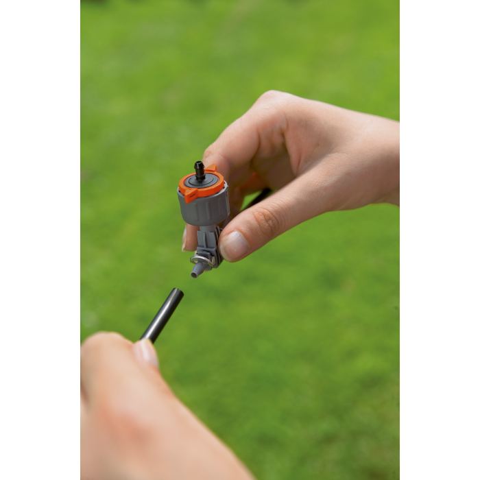 Крапельниця Gardena Micro-Drip-System Quick & Easy внутрішня регульована 1-8 л/год, 5 шт (08317-29)