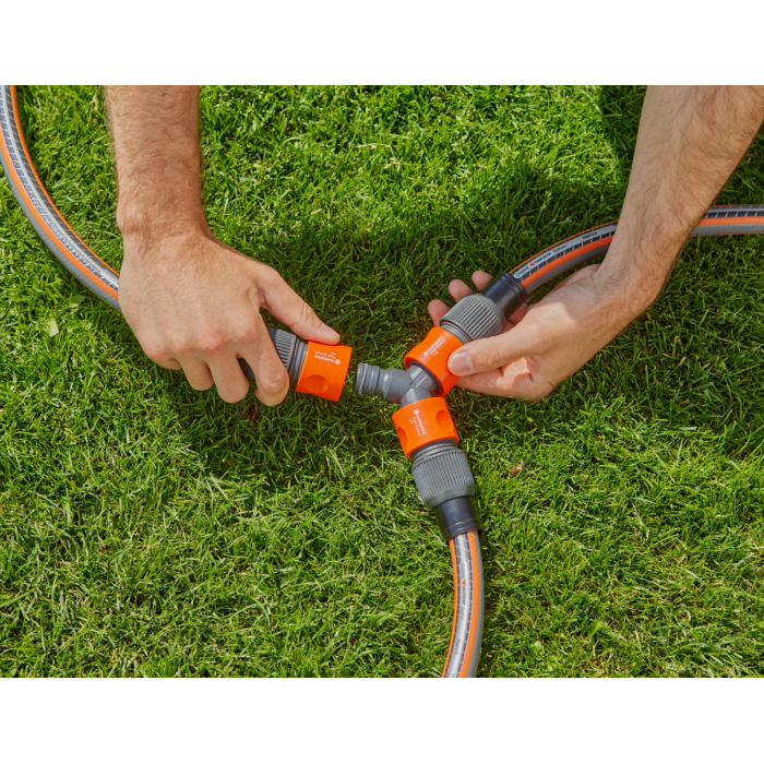 Трійник Gardena Profi System для шлангів 19 мм (02833-20)
