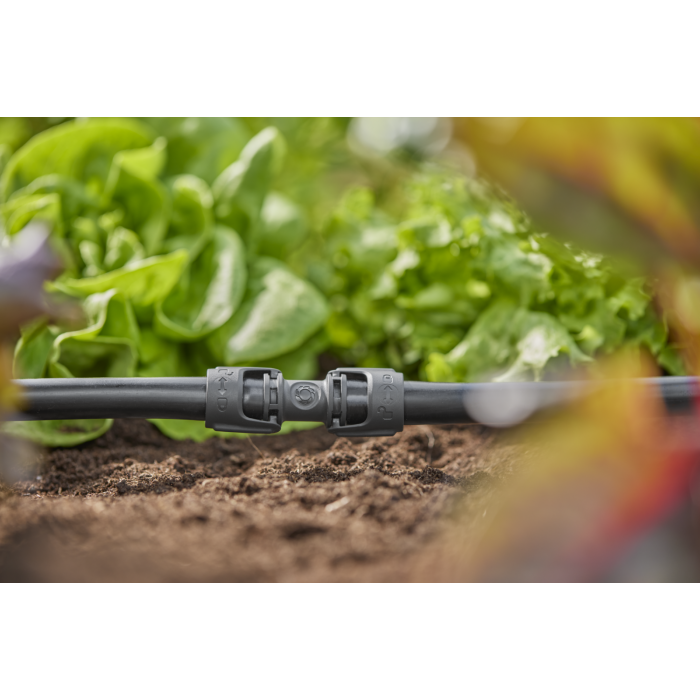 З'єднувач прямий Gardena Micro-Drip-System Quick & Easy для шлангів 13 мм, 3 шт (13203-20)