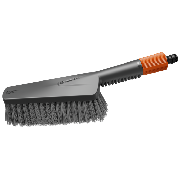Щітка ручна для водяного очищення Gardena Cleansystem M, м'яка (18841-20) Щітка ручна для водяного очищення Gardena Cleansystem M, м'яка (18841-20)