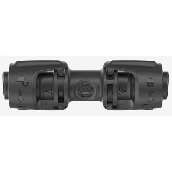З'єднувач прямий Gardena Micro-Drip-System Quick & Easy для шлангів 13 мм, 3 шт (13203-20)